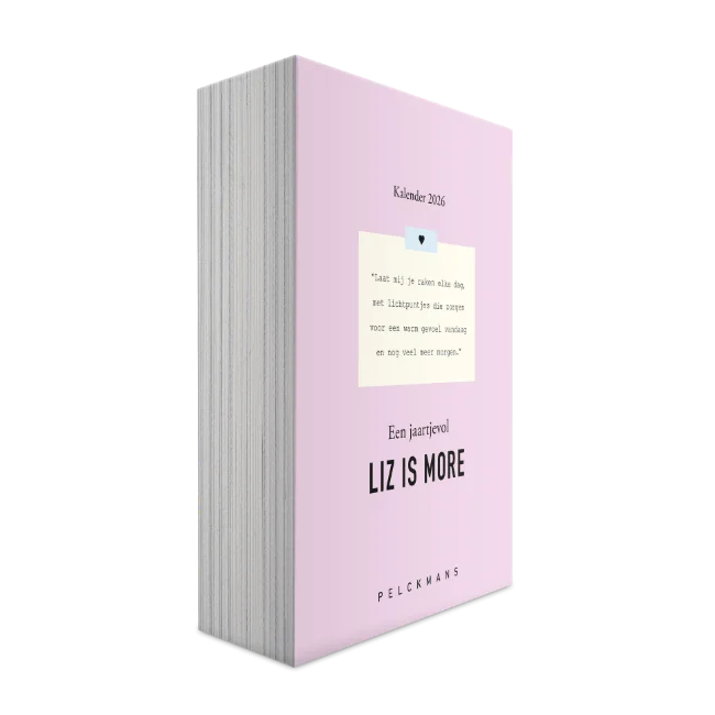 Een jaartjevol LIZ IS MORE